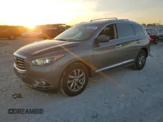 ✅ 2015 Infiniti QX60 • VIN: 5N1AL0MM2FC518512 • Lot: 92804935. Listed on Copart with 142,541 mi. Free auction sales archive from the USA and detailed vehicle history report at DreamBid. Image 1.
