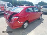 ✅ 2023 Mitsubishi Mirage ES • VIN: ML32FUFJXPHF03468 • Lot: 42643599. Listed on IAAI with 8,588 mi. Free auction sales archive from the USA and detailed vehicle history report at DreamBid. Image 4.