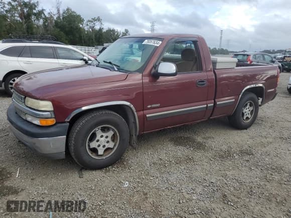 ✅ 1999 Chevrolet Silverado 1500 • VIN: 1GCEC14V4XZ163801 • Лот: 79357634. Опубликован ранее на Copart с пробегом Не указан. Бесплатный доступ к архиву аукционных продаж из США и подробный отчёт об истории автомобиля на DreamBid. Изображение 1.