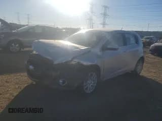 ✅ 2012 Chevrolet Sonic LT • VIN: 1G1JC6SH1C4160931 • Lot: 91569825. Listed on Copart with 118,656 mi. Free auction sales archive from the USA and detailed vehicle history report at DreamBid. Image 1.