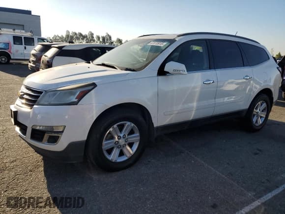 ✅ 2014 Chevrolet Traverse LT • VIN: 1GNKRHKD3EJ375953 • Lot: 67070915. Listed on Copart with 153,737 mi. Free auction sales archive from the USA and detailed vehicle history report at DreamBid. Image 1.