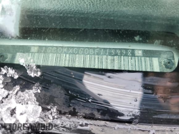 ✅ 2011 Chevrolet Silverado 2500HD LT • VIN: 1GC0KXCG0BF115998 • Lot: 42975785. Listed on Copart with 150,248 mi. Free auction sales archive from the USA and detailed vehicle history report at DreamBid. Image 12.