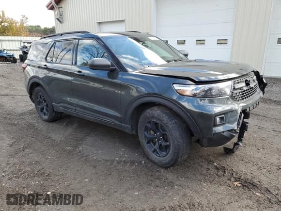 ✅ 2023 Ford Explorer Timberline • VIN: 1FMSK8JH1PGB65994 • Lot: 91308075. Wystawiony na Copart z przebiegiem 51 295 mil. Bezpłatny archiwum sprzedaży aukcyjnych z USA i szczegółowy raport historii pojazdu na DreamBid. Zdjęcie 4.