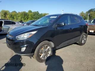 2014 Hyundai Tucson SE z VIN KM8JUCAG6EU847252, wystawiony jako Copart lot #80514605 z przebiegiem 125 522 mil mil oraz Czysty tytuł • Clean title. Historia ofert i sprzedaży dostępna na DreamBid. Obrazek 1.