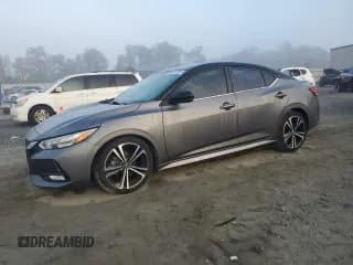 ✅ 2020 Nissan Sentra SR • VIN: 3N1AB8DV4LY222847 • Lot: 85570485. Listed on Copart with 73,062 mi. Free auction sales archive from the USA and detailed vehicle history report at DreamBid. Image 1.