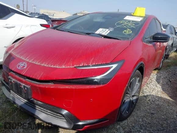 2024 Toyota Prius LE with VIN JTDACAAU0R3037645, listed as a IAAI auction lot 43323280 with 19,611 mi miles and . Bid and sale history available at DreamBid. Image 13.