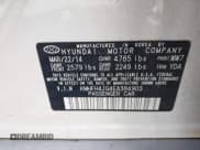 ✅ 2014 Hyundai Azera Limited • VIN: KMHFH4JG4EA384903 • Лот: 43661880. Опубликован ранее на IAAI с пробегом 113 853 миль. Бесплатный доступ к архиву аукционных продаж из США и подробный отчёт об истории автомобиля на DreamBid. Изображение 9.