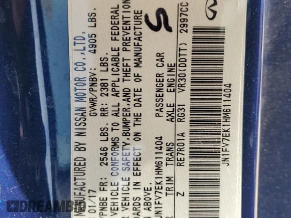 ✅ 2017 Infiniti Q60 Red Sport 400 • VIN: JN1FV7EK1HM611404 • Lot: 80049904. Wystawiony na Copart z przebiegiem 49 591 mil. Bezpłatny archiwum sprzedaży aukcyjnych z USA i szczegółowy raport historii pojazdu na DreamBid. Zdjęcie 12.