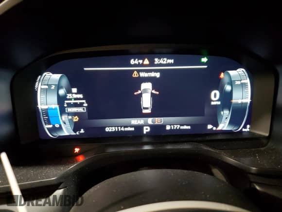 2024 Mitsubishi Outlander SE with VIN JA4J4VA85RZ022041, listed as a Copart auction lot 83847735 with 23,114 mi miles and Salvage title. Bid and sale history available at DreamBid. Image 9.