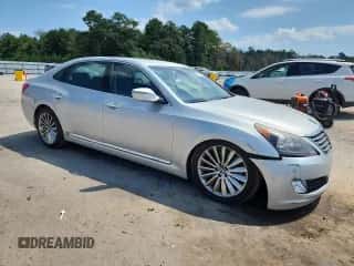 2014 Hyundai Equus Ultimate z VIN KMHGH4JH4EU081535, wystawiony jako Copart lot #71407195 z przebiegiem 115 263 mil mil oraz Czysty tytuł • Clean title. Historia ofert i sprzedaży dostępna na DreamBid. Obrazek 4.