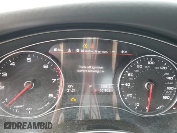 ✅ 2017 Audi A7 Premium Plus • VIN: WAUW2AFC1HN122762 • Lot: 57570775. Wystawiony na Copart z przebiegiem 101 903 mil. Bezpłatny archiwum sprzedaży aukcyjnych z USA i szczegółowy raport historii pojazdu na DreamBid. Zdjęcie 9.