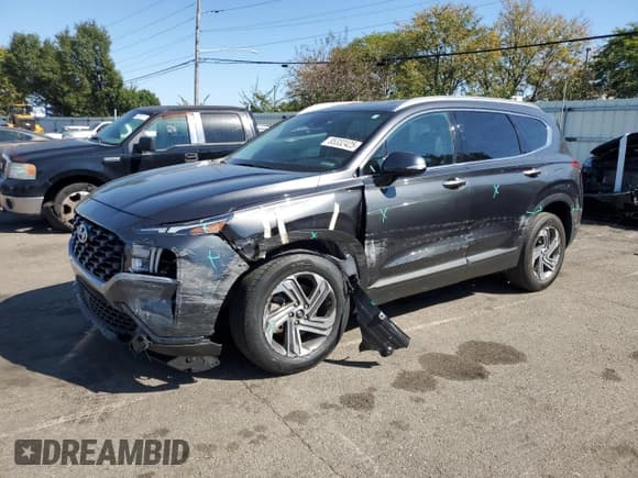 ✅ 2023 Hyundai Santa Fe SEL • VIN: 5NMS24AJ1PH583609 • Lot: 85332425. Wystawiony na Copart z przebiegiem 25 721 mil. Bezpłatny archiwum sprzedaży aukcyjnych z USA i szczegółowy raport historii pojazdu na DreamBid. Zdjęcie 1.