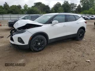 ✅ 2021 Chevrolet Blazer LT • VIN: 3GNKBDRSXMS537544 • Лот: 61234535. Опубликован ранее на Copart с пробегом 81 495 миль. Бесплатный доступ к архиву аукционных продаж из США и подробный отчёт об истории автомобиля на DreamBid. Изображение 1.