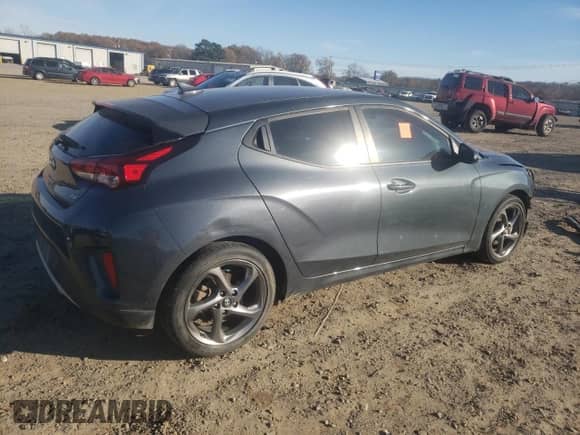 2019 Hyundai Veloster Premium z VIN KMHTG6AF8KU013178, wystawiony jako Copart lot #84291964 z przebiegiem 79 367 mil mil oraz Szkoda całkowita • Salvage title. Historia ofert i sprzedaży dostępna na DreamBid. Obrazek 3.