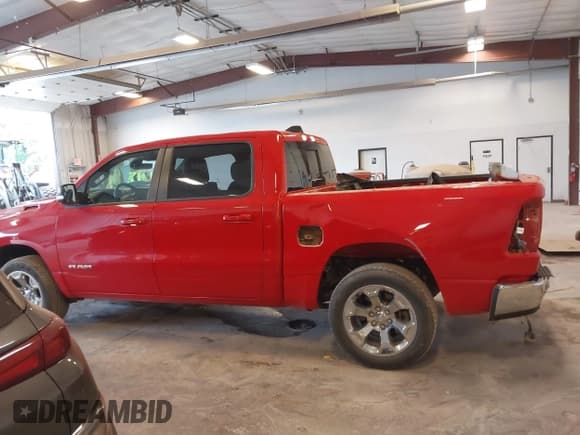 ✅ 2022 Ram 1500 Big Horn • VIN: 1C6RRFFG7NN455417 • Lot: 42376491. Listed on IAAI with 33,303 mi. Free auction sales archive from the USA and detailed vehicle history report at DreamBid. Image 14.