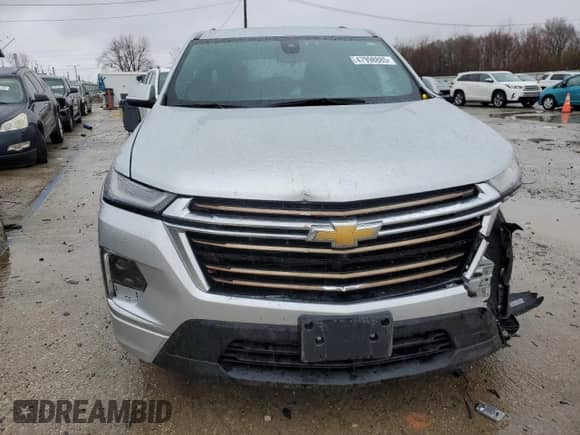 2022 Chevrolet Traverse High Country с VIN 1GNEVNKW8NJ103004, выставлен на аукционе Copart как лот 47998885 с пробегом 22 132 миль миль и Списание • Salvage title. История ставок и продаж доступна на DreamBid. Изображение 5.