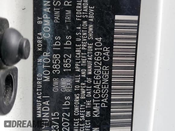 ✅ 2016 Hyundai Veloster Turbo R-Spec • VIN: KMHTC6AE6GU269104 • Lot: 85361834. Wystawiony na Copart z przebiegiem 136 000 mil. Bezpłatny archiwum sprzedaży aukcyjnych z USA i szczegółowy raport historii pojazdu na DreamBid. Zdjęcie 14.