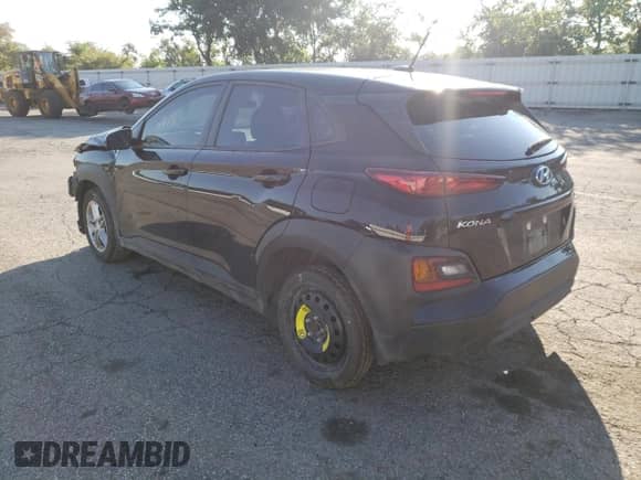 2020 Hyundai Kona SE with VIN KM8K1CAAXLU592482, listed as a Copart auction lot 57751842 with 28,783 mi miles and . Bid and sale history available at DreamBid. Image 3.