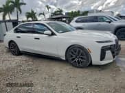 ✅ 2025 BMW 7 Series 740i • VIN: WBA23EH04SCU60424 • Lot: 96329995. Listed on Copart with 25,066 mi. Free auction sales archive from the USA and detailed vehicle history report at DreamBid. Image 4.