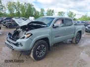 ✅ 2023 Toyota Tacoma SR • VIN: 3TMCZ5AN4PM621632 • Lot: 42340991. Listed on IAAI with 18,603 mi. Free auction sales archive from the USA and detailed vehicle history report at DreamBid. Image 2.