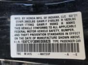 ✅ 2021 Honda Civic EX • VIN: 19XFC1F38ME006828 • Лот: 82260465. Опубликован ранее на Copart с пробегом 87 830 миль. Бесплатный доступ к архиву аукционных продаж из США и подробный отчёт об истории автомобиля на DreamBid. Изображение 13.