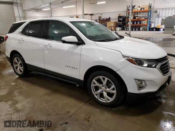 2018 Chevrolet Equinox LT with VIN 2GNAXTEX2J6209814, listed as a Copart auction lot 82702085 with 112,374 mi miles and Salvage title. Bid and sale history available at DreamBid. Image 4.