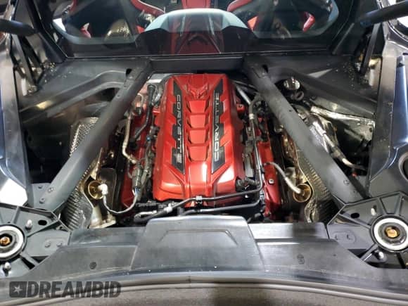 2025 Chevrolet Corvette 2LT с VIN 1G1YB2D46S5102052, выставлен на аукционе Copart как лот 80529535 с пробегом 9 960 миль миль и Списание • Salvage title. История ставок и продаж доступна на DreamBid. Изображение 11.