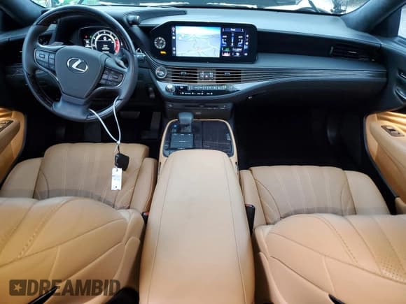 ✅ 2021 Lexus LS 500 • VIN: JTHG5LFF1M5014039 • Lot: 59346835. Wystawiony na Copart z przebiegiem 41 581 mil. Bezpłatny archiwum sprzedaży aukcyjnych z USA i szczegółowy raport historii pojazdu na DreamBid. Zdjęcie 8.