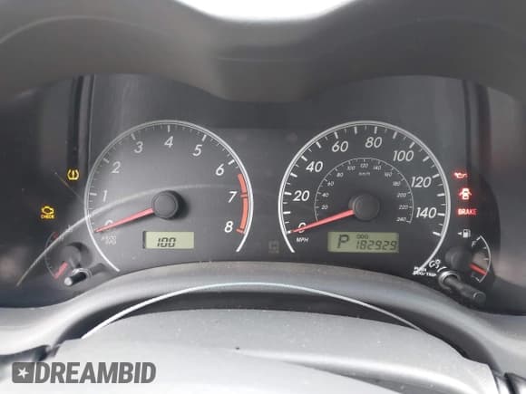 ✅ 2009 Toyota Corolla • VIN: 1NXBU40E79Z122307 • Lot: 43605318. Wystawiony na IAAI z przebiegiem 182 929 mil. Bezpłatny archiwum sprzedaży aukcyjnych z USA i szczegółowy raport historii pojazdu na DreamBid. Zdjęcie 7.