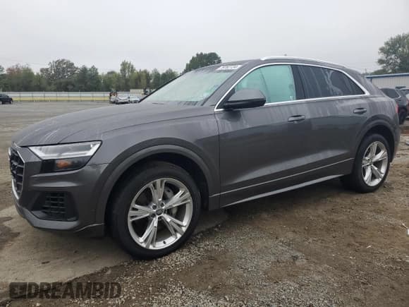 ✅ 2019 Audi Q8 Premium Plus • VIN: WA1BVBF13KD034039 • Lot: 79762724. Listed on Copart with 55,412 mi. Free auction sales archive from the USA and detailed vehicle history report at DreamBid. Image 1.
