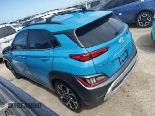 ✅ 2022 Hyundai Kona Limited • VIN: KM8K53A38NU926520 • Лот: 74025554. Опубликован ранее на Copart с пробегом Не указан. Бесплатный доступ к архиву аукционных продаж из США и подробный отчёт об истории автомобиля на DreamBid. Изображение 2.