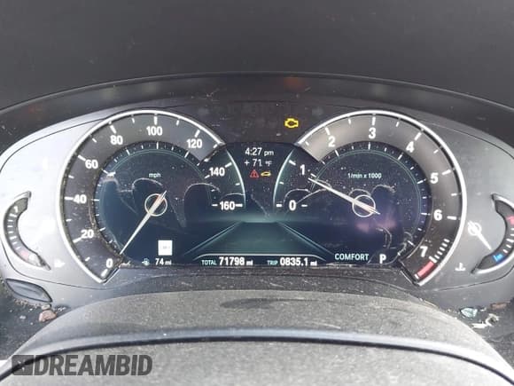 ✅ 2019 BMW 5 Series 530i xDrive • VIN: WBAJA7C51KWW12626 • Lot: 42335449. Listed on IAAI with 71,798 mi. Free auction sales archive from the USA and detailed vehicle history report at DreamBid. Image 7.