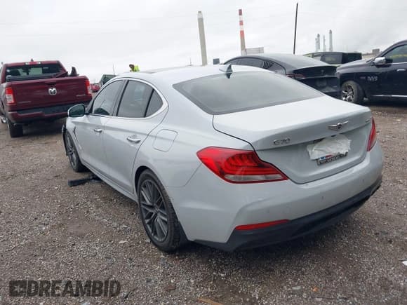 ✅ 2019 Genesis G70 Advanced • VIN: KMTG44LA4KU025432 • Lot: 42314340. Listed on IAAI with 109,629 mi. Free auction sales archive from the USA and detailed vehicle history report at DreamBid. Image 3.