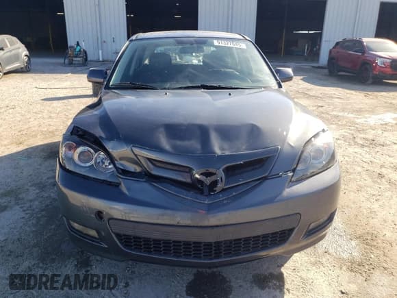 ✅ 2008 Mazda 3 S Sport • VIN: JM1BK343681182835 • Lot: 91327045. Listed on Copart with 177,475 mi. Free auction sales archive from the USA and detailed vehicle history report at DreamBid. Image 5.