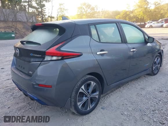 ✅ 2019 Nissan LEAF SV • VIN: 1N4AZ1CP7KC300151 • Lot: 43206198. Listed on IAAI with 88,675 mi. Free auction sales archive from the USA and detailed vehicle history report at DreamBid. Image 4.