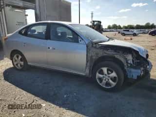 2009 Hyundai Elantra GLS z VIN KMHDU46D19U662677, wystawiony jako Copart lot #71426464 z przebiegiem 131 865 mil mil oraz Szkoda całkowita • Salvage title. Historia ofert i sprzedaży dostępna na DreamBid. Obrazek 4.