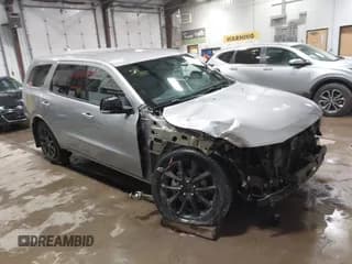 ✅ 2018 Dodge Durango GT • VIN: 1C4RDJDG7JC489490 • Lot: 43379397. Listed on IAAI with 58,043 mi. Free auction sales archive from the USA and detailed vehicle history report at DreamBid. Image 1.