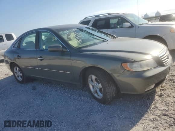 2007 Hyundai Azera SE with VIN KMHFC46FX7A178714, listed as a Copart auction lot 49264985 with 89,266 mi miles and Salvage title. Bid and sale history available at DreamBid. Image 4.