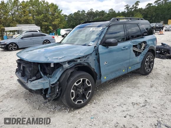 ✅ 2023 Ford Bronco Sport Outer Banks • VIN: 3FMCR9C67PRD21398 • Lot: 56700925. Listed on Copart with 45,474 mi. Free auction sales archive from the USA and detailed vehicle history report at DreamBid. Image 1.