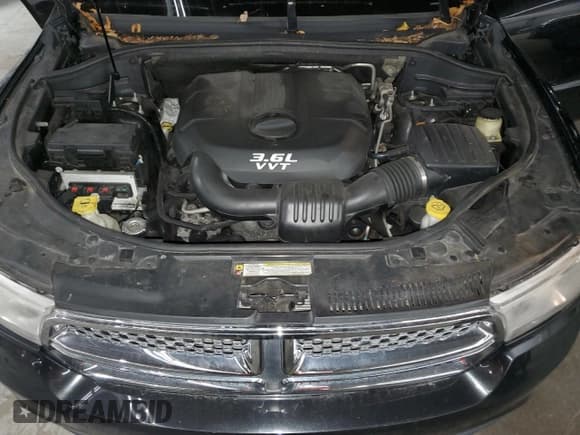 ✅ 2013 Dodge Durango Citadel • VIN: 1C4RDHEG0DC500079 • Lot: 86897215. Listed on Copart with 119,522 mi. Free auction sales archive from the USA and detailed vehicle history report at DreamBid. Image 12.