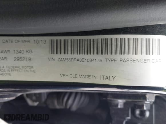 ✅ 2014 Maserati Quattroporte S Q4 • VIN: ZAM56RRA0E1084175 • Лот: 40793488. Опубликован ранее на IAAI с пробегом 70 892 миль. Бесплатный доступ к архиву аукционных продаж из США и подробный отчёт об истории автомобиля на DreamBid. Изображение 9.