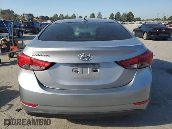2016 Hyundai Elantra SE with VIN 5NPDH4AE5GH728633, listed as a Copart auction lot 82176685 with 70,209 mi miles and Salvage title. Bid and sale history available at DreamBid. Image 6.