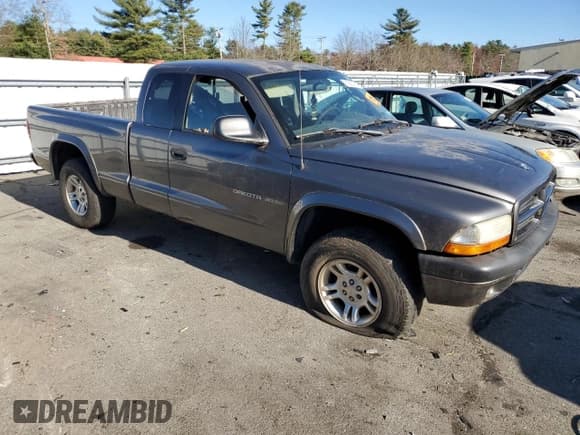 ✅ 2002 Dodge Dakota Sport • VIN: 1B7GG32N52S616854 • Lot: 80801804. Wystawiony na Copart z przebiegiem 230 905 mil. Bezpłatny archiwum sprzedaży aukcyjnych z USA i szczegółowy raport historii pojazdu na DreamBid. Zdjęcie 4.