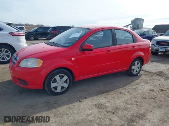 ✅ 2007 Chevrolet Aveo LS • VIN: KL1TD56657B176185 • Lot: 41531546. Wystawiony na IAAI z przebiegiem 264 545 mil. Bezpłatny archiwum sprzedaży aukcyjnych z USA i szczegółowy raport historii pojazdu na DreamBid. Zdjęcie 2.