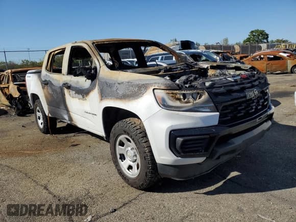 ✅ 2022 Chevrolet Colorado 4WD Work Truck • VIN: 1GCGTBEN9N1329562 • Lot: 82069245. Listed on Copart with Not provided. Free auction sales archive from the USA and detailed vehicle history report at DreamBid. Image 4.