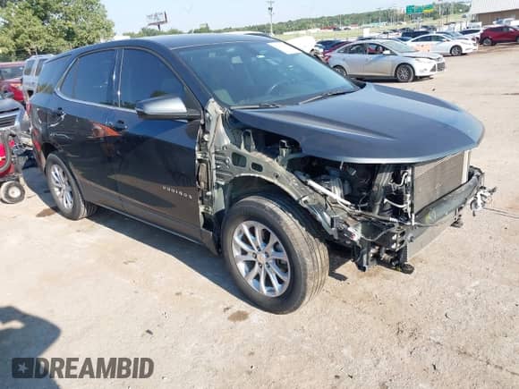 2019 Chevrolet Equinox LT with VIN 3GNAXKEV0KL119163, listed as a IAAI auction lot 43219339 with 79,449 mi miles and . Bid and sale history available at DreamBid. Image 1.