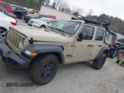 ✅ 2022 Jeep Wrangler Unlimited Sport S • VIN: 1C4HJXDG4NW277416 • Lot: 41785144. Listed on IAAI with 22,811 mi. Free auction sales archive from the USA and detailed vehicle history report at DreamBid. Image 14.