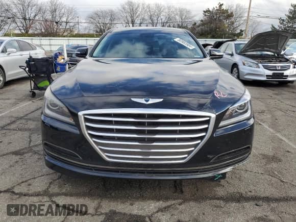 2015 Hyundai Genesis 3.8L z VIN KMHGN4JE0FU020022, wystawiony jako Copart lot #80983984 z przebiegiem 274 276 mil mil oraz Szkoda całkowita • Salvage title. Historia ofert i sprzedaży dostępna na DreamBid. Obrazek 5.