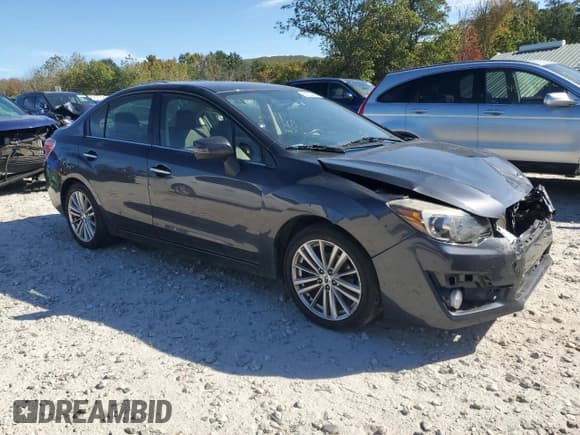 ✅ 2016 Subaru Impreza Limited • VIN: JF1GJAK64GH005173 • Lot: 84222665. Listed on Copart with 110,674 mi. Free auction sales archive from the USA and detailed vehicle history report at DreamBid. Image 4.