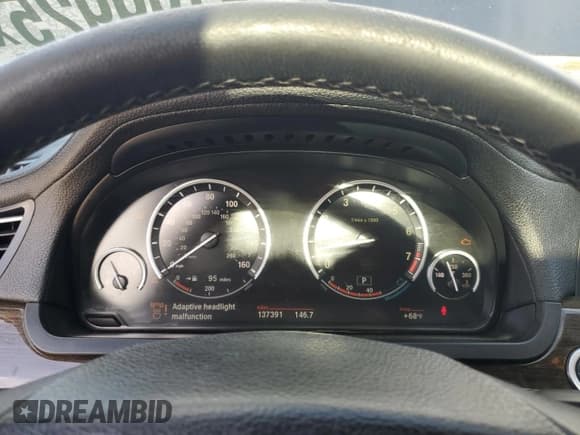 ✅ 2010 BMW 7 Series 750Li xDrive • VIN: WBAKC8C58ACY68265 • Lot: 85199925. Listed on Copart with 137,391 mi. Free auction sales archive from the USA and detailed vehicle history report at DreamBid. Image 9.